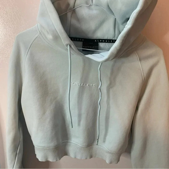 NWOT Alphalete Cropped Hoodie XS - Picture 9 of 9